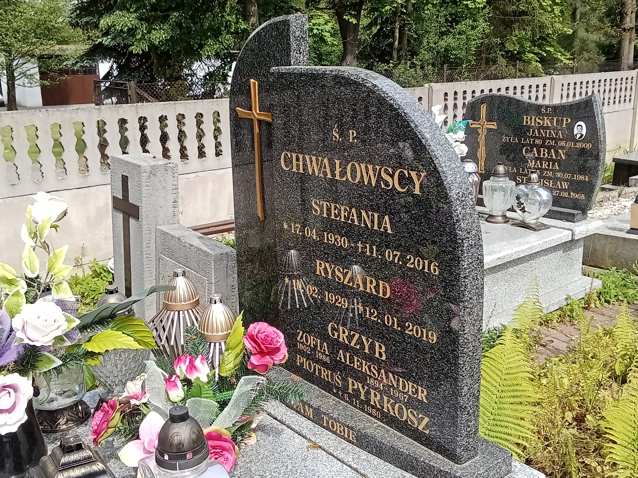 Ryszard Chwałowski 1929 Poczesna - Grobonet - Wyszukiwarka osób pochowanych
