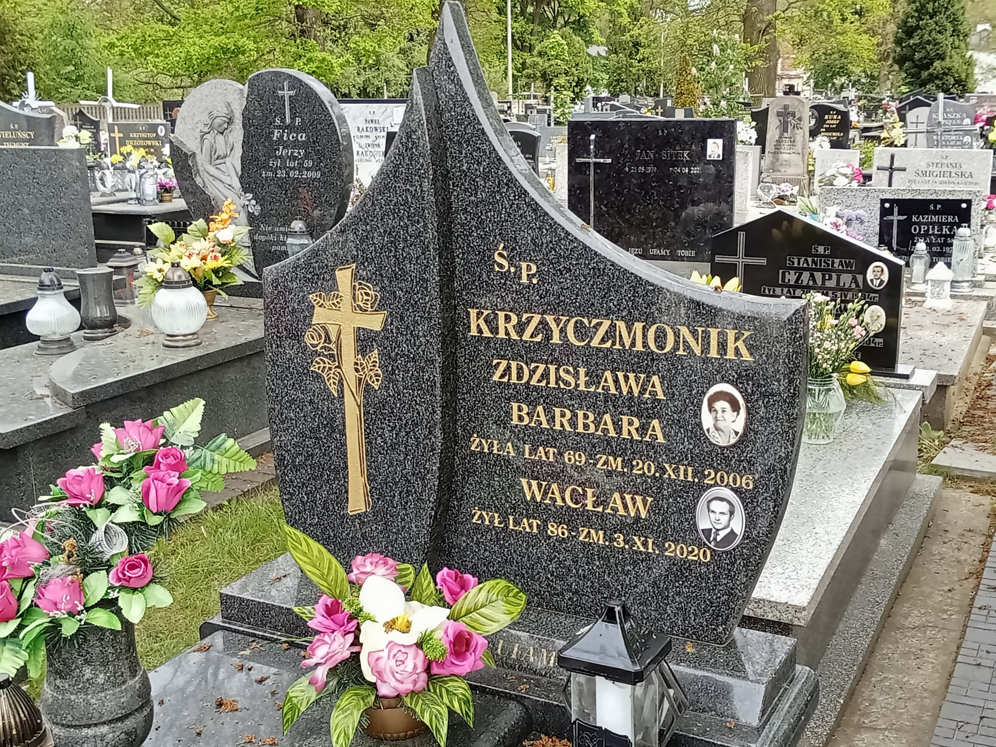 Janina Krok 1913 Poczesna - Grobonet - Wyszukiwarka osób pochowanych