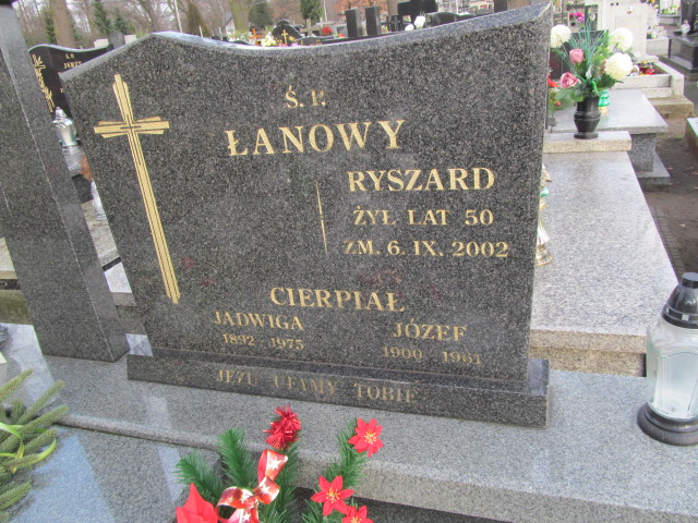 Grób Ryszard Henryk Łanowy