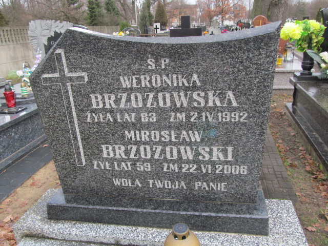 Weronika Brzozowska 1909 Poczesna - Grobonet - Wyszukiwarka osób pochowanych