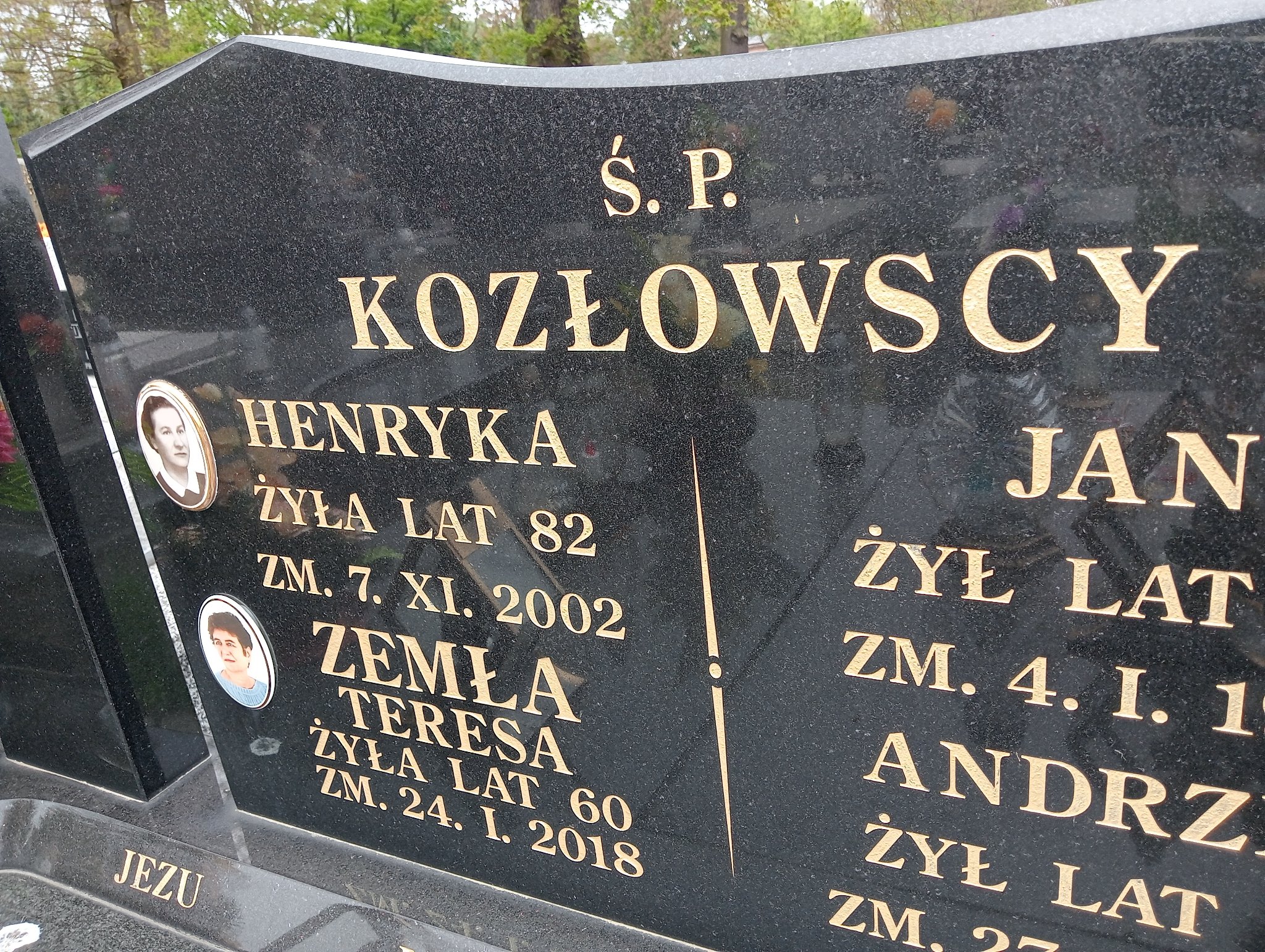 Henryka Kozłowska Poczesna - Grobonet - Wyszukiwarka osób pochowanych