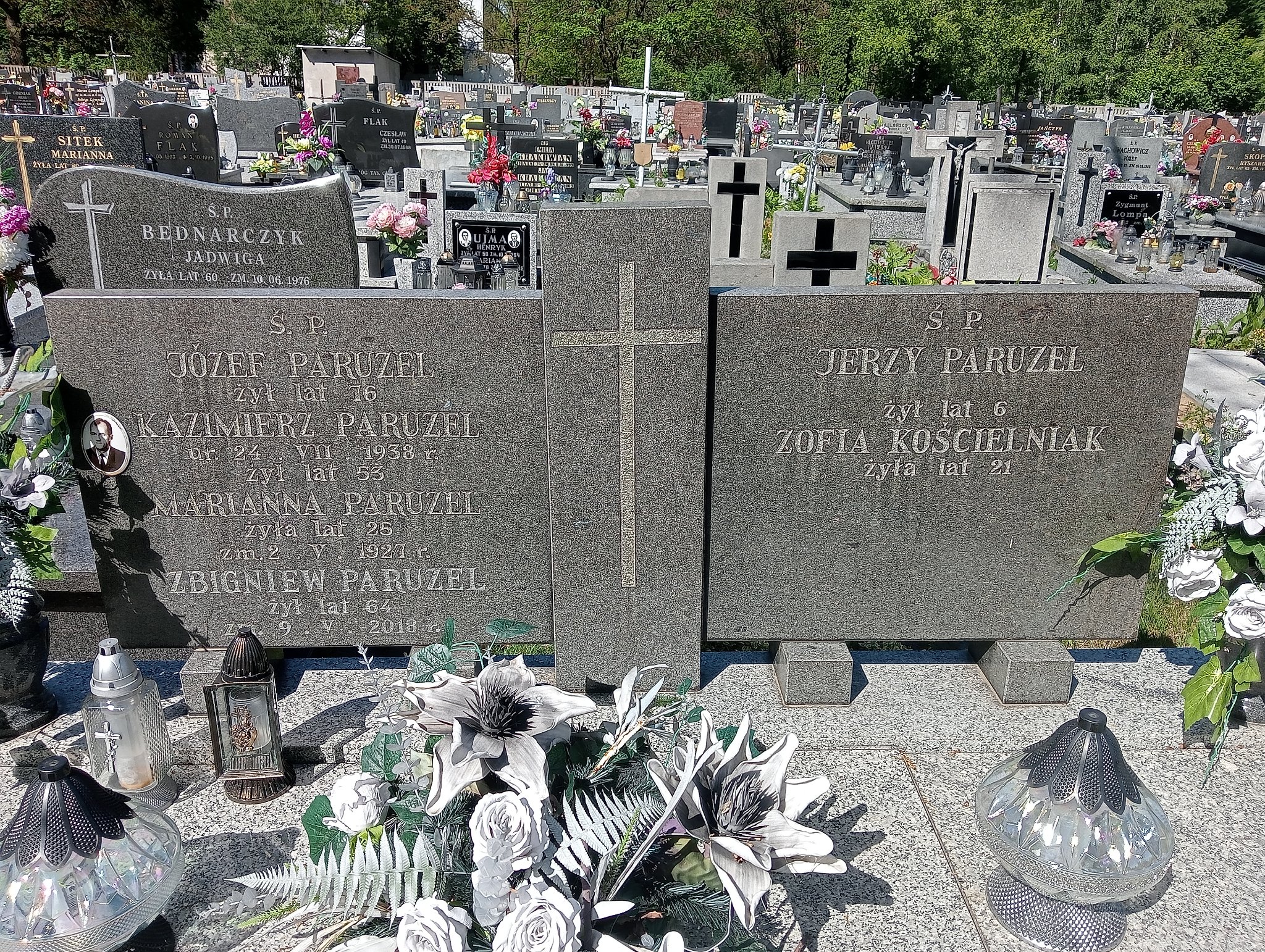 Jerzy Marian Paruzel 1946 Poczesna - Grobonet - Wyszukiwarka osób pochowanych