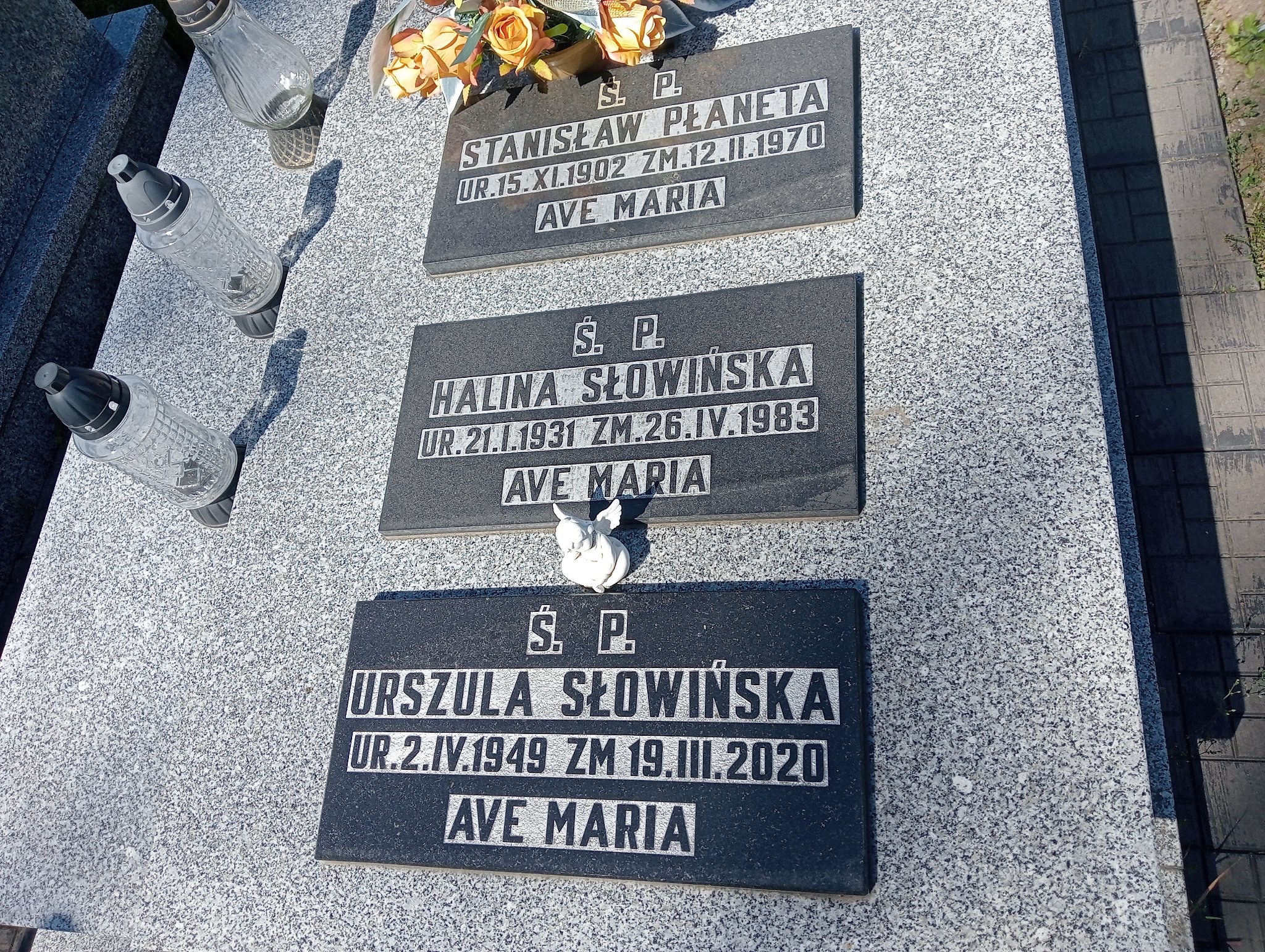 Urszula Słowińska 1949 Poczesna - Grobonet - Wyszukiwarka osób pochowanych