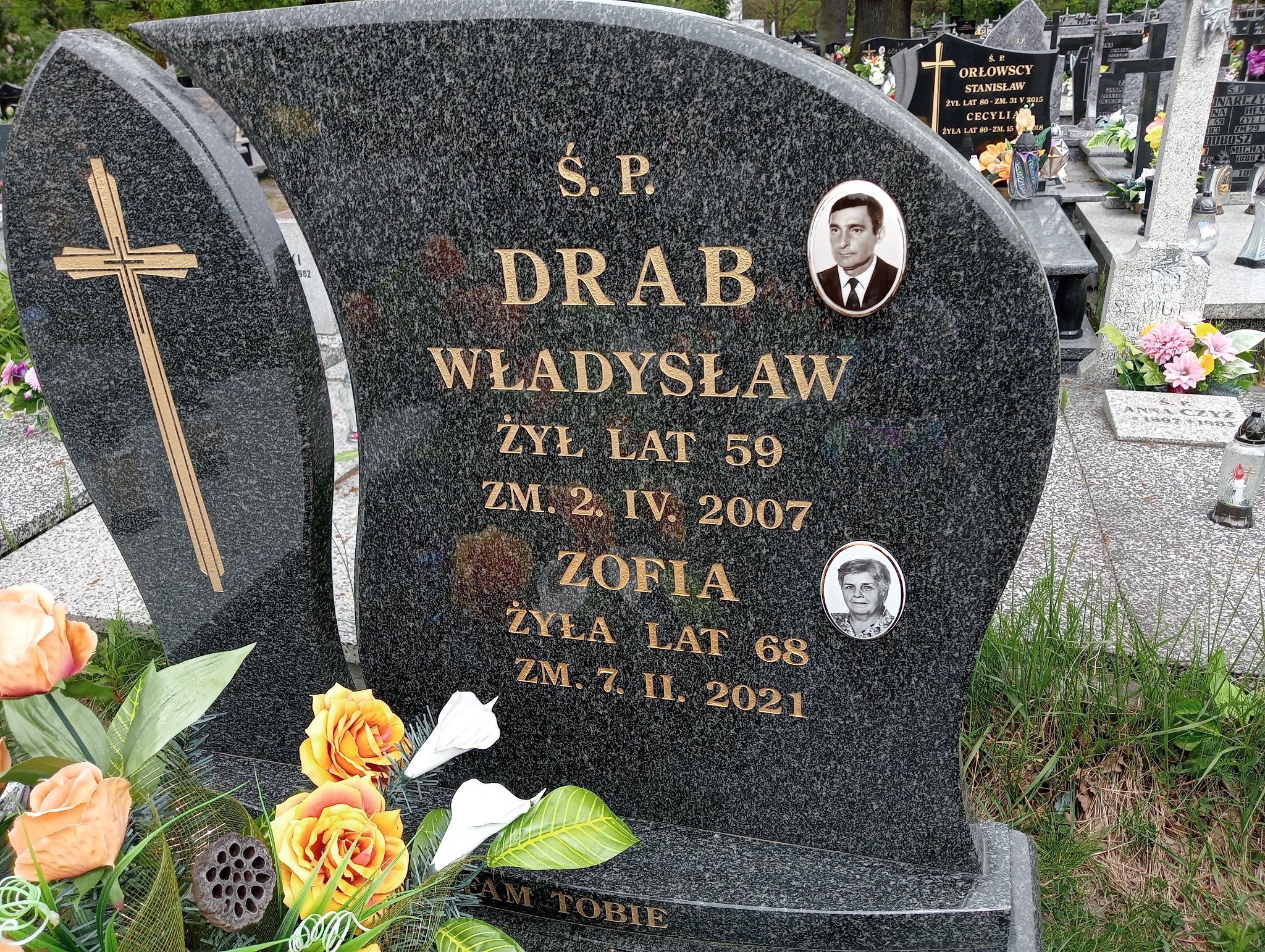 Władysław Drab 1948 Poczesna - Grobonet - Wyszukiwarka osób pochowanych