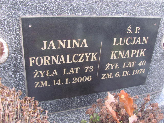 Grób Lucjan Knapik