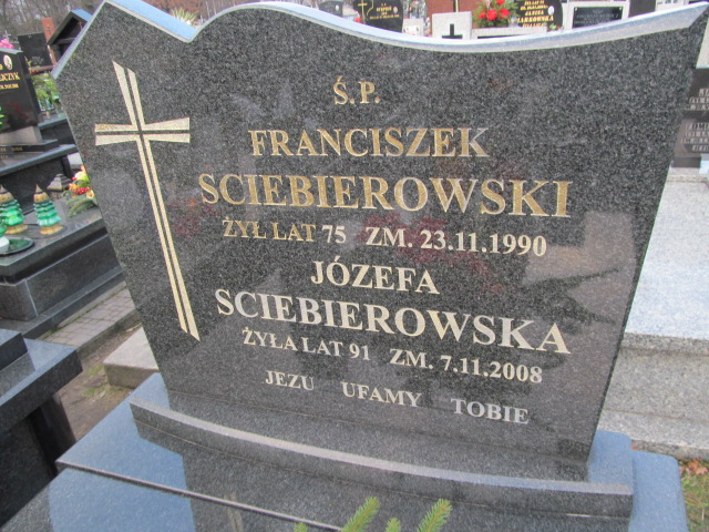 Franciszek Ściebierowski 1915 Poczesna - Grobonet - Wyszukiwarka osób pochowanych