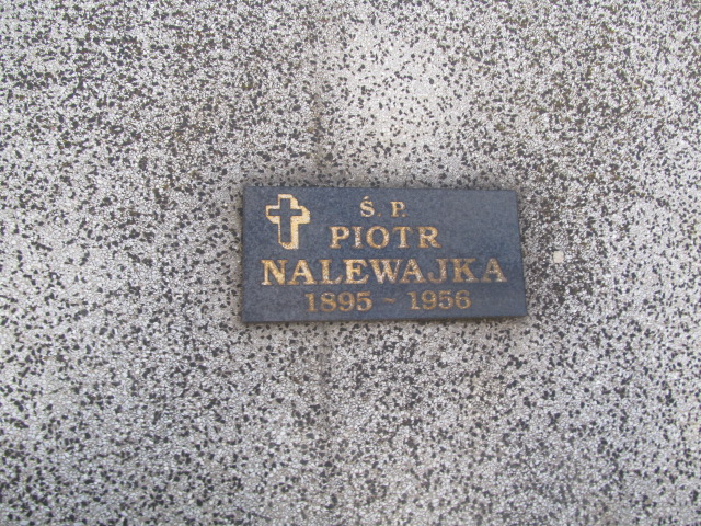 Piotr Nalewajka 1895 Poczesna - Grobonet - Wyszukiwarka osób pochowanych