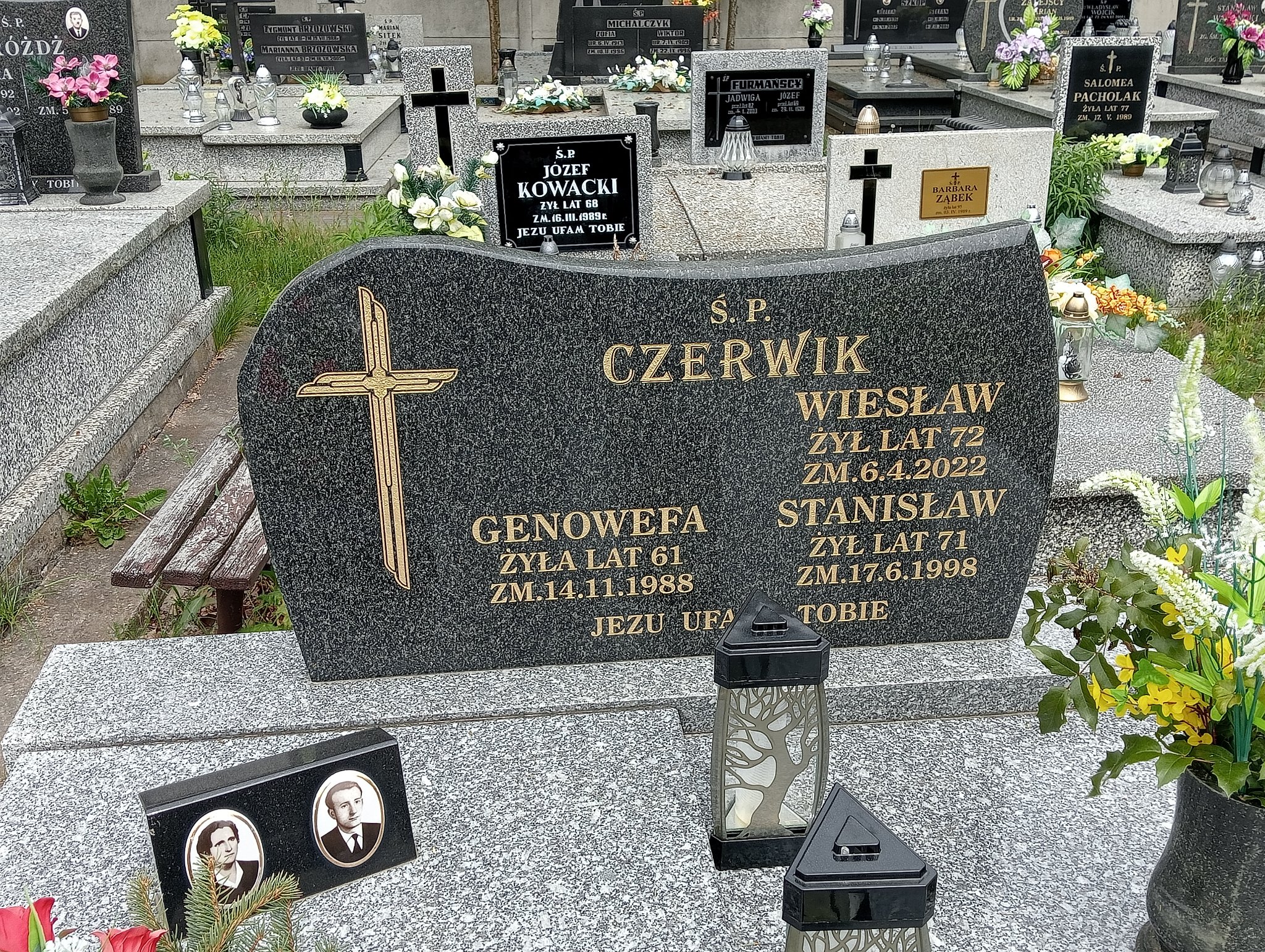 Wiesław Czerwik Poczesna - Grobonet - Wyszukiwarka osób pochowanych